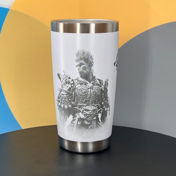 Black Myth Wukong Photo Engraved Tumbler, Stainless Steel Insulated Tumblers - Picture 1 of 6